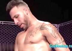 Pretty boy Gets lubed Up and drilled by Manly Man