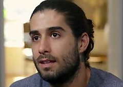 GodsOfMen - Tattooed Diego interracial anal spanking