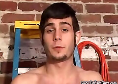 Pierced solo skater defiant twink wanks off watching porn