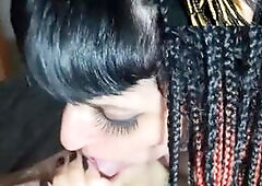 The pregnant woman couldn't resist being fucked in the ass and ending up in her belly. Two Cameras!