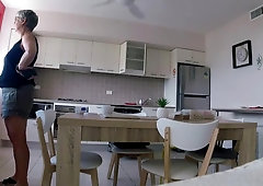 cleaning almost caught