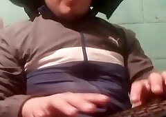 Jesus en boxer jalandose el pene avienta semen episodio 9