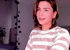 Small tits shemale bonked by 2 horny guys