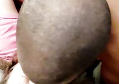 Giving A Kiss and a bit of head