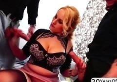 Horny slut Angel Wicky loves a double penetration fucking