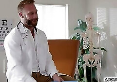 Dr. Brogan fucked his boyfriend Zario Travezz inside his clinic