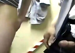 Daddy Security Guard Barebacks Asian Twink