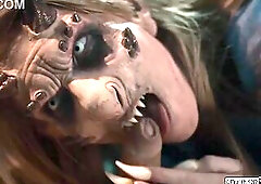 After being snipped Tommy Pistol finds his whole cock is gone.In the basement of the hospital hes shock to find a demon with his dick in her hand