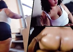 3way Split big beautiful woman DIKE WENCH - LGBQ CONVERSION