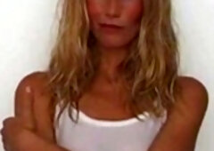 Claudia Schiffer's See-Through Shirt Exposes Her Nipples
