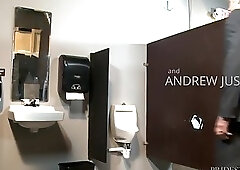 men Over thirty Public Work bath GloryHole