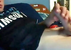 19 Year Old British Lad Cums