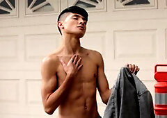 Next Door Twink: Riding His Toy in the Secret Hideaway