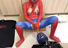 Fun, spider girl, alien