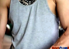 Tattooed cock sucking guy fucked raw