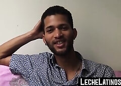 Straight Latino experiences a gay awakening during a hot outdoor butt session