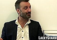 Doctor GILF eats Pascal White cum after sex