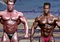 Dorian Yates Sexy Posing, Trophy Presentation, and Speech @1994 Mr. O