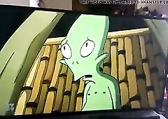 Fry, Zapp and Kif all get team-fucked by a bunch of tall, pumped up chicks.