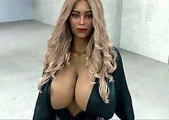 Lets play, 3dcg, big tits