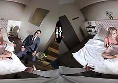 Zlata Shine VR Porn: Disturbing The Peace - DarkRoomVR
