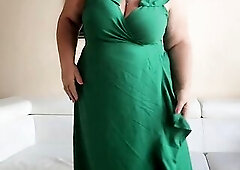 60 Years old Older Gilf Dances and gets Undressed !