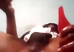 PriyaSissy Oiled Anal Butt Plug Playing With Anal