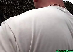 Army privates plowed in lockerroom