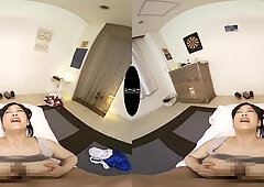 Passionate Japanese beauty explores sensual yoga pleasures