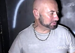 Jess ROYAN creampied hole by Arab big cock