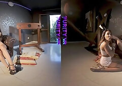 PURITYVR Trio belt-on with Giulia, Benny, and Ale