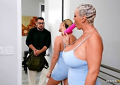 Attractive cougar bombshells hot adult clip