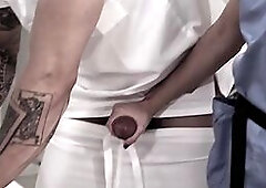 Slutty teen gets cumshot facial