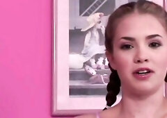 Sexy Little April tell Sex Fantacy until Masturbate