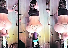 HER BOOTY DOES NOT HAVE LIMITATION WITH THE TOYS