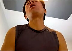 Charming woman with large melons and a large ass is unfaithful to her spouse with his superlatively good ally