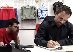 Kai Masters bottoming for a chubby older dude, Jesse Zeppelin