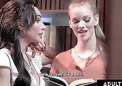 ADULT TIME Trans Ariel Demure Fucks In Public Library W