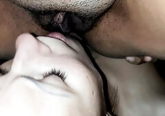 Lesbo domination with foot fetish, facesitting and fingering