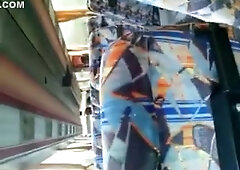 little fun on a bus without cum