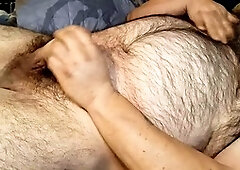 Hairy Bear Monk3yming0 Cumshot