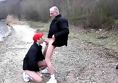 Without a condom Romping in the Brisk Outdoors with Insatiable Amateurs