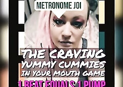Metronome JOI Want Cummies as U Stroke to My Voice