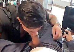 Riding and getting bred by plumber