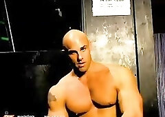 Peter Latz Locker Room Muscle Worship Flexing and Posing