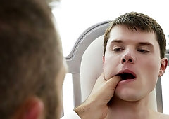 Bondage and handjobs for Mormon hottie Elder Jones