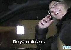 PublicAgent Hitch hiker drilled and creampied