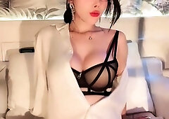Big Boobs Cassandra Calogera cock tit wanking