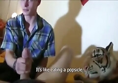 Straight Guy Sucks Dick For Money