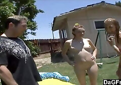 Dagfs - Sexy Trio With Teens Next Door